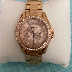 Fossil Rose Gold Watch